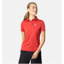 Odlo Sport-Freizeit Polo Cardada (hervorragendes Feuchtigkeitsmanagement) rot Damen